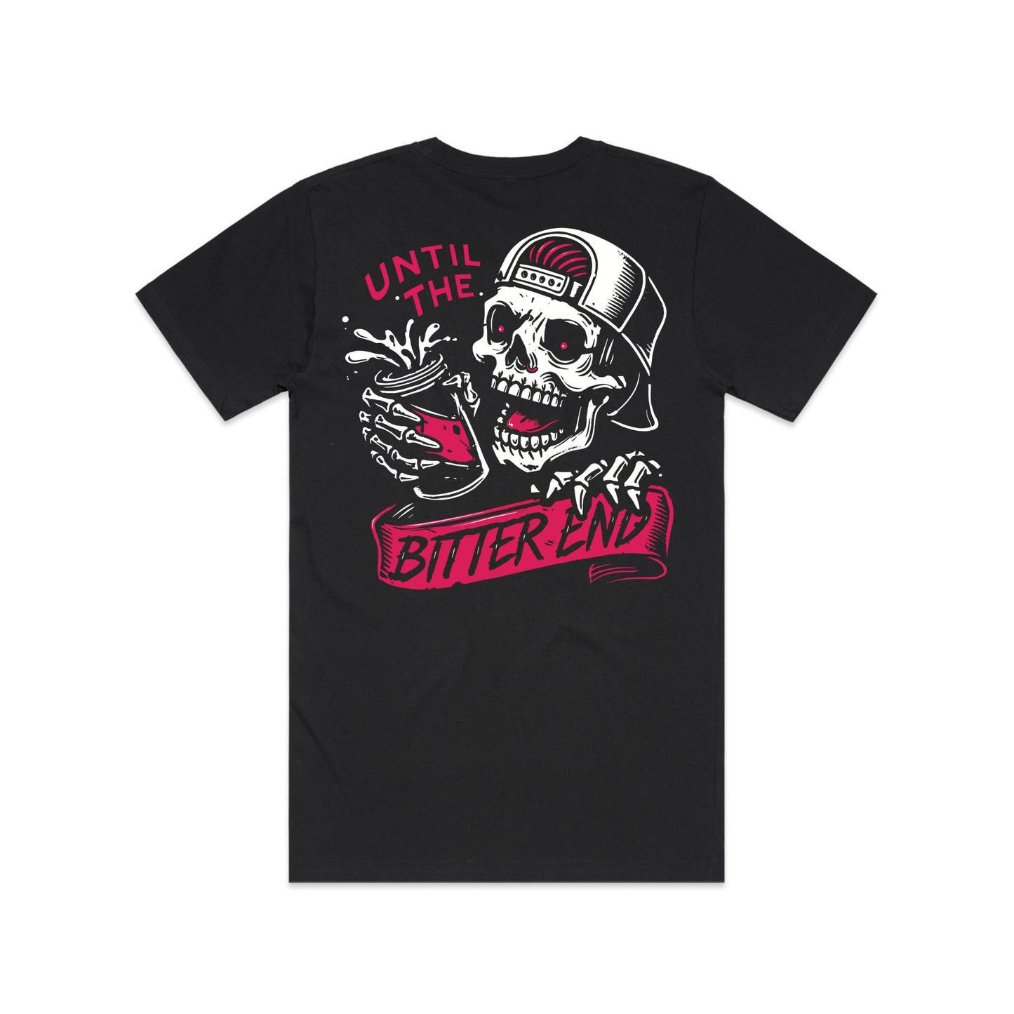 Blackflag Brewing Until The Bitter End Tee Back