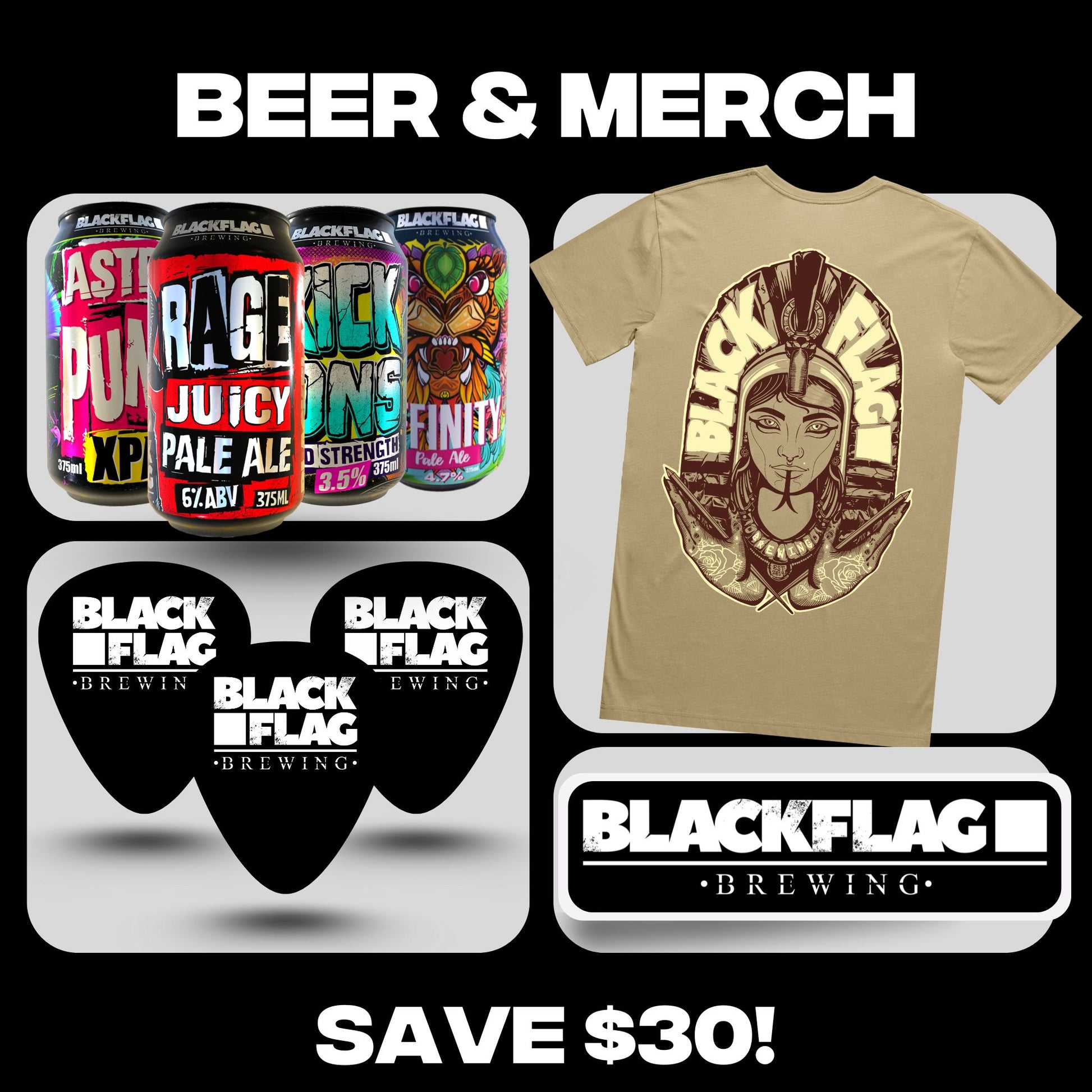Blackflag Beer & Merch Pack