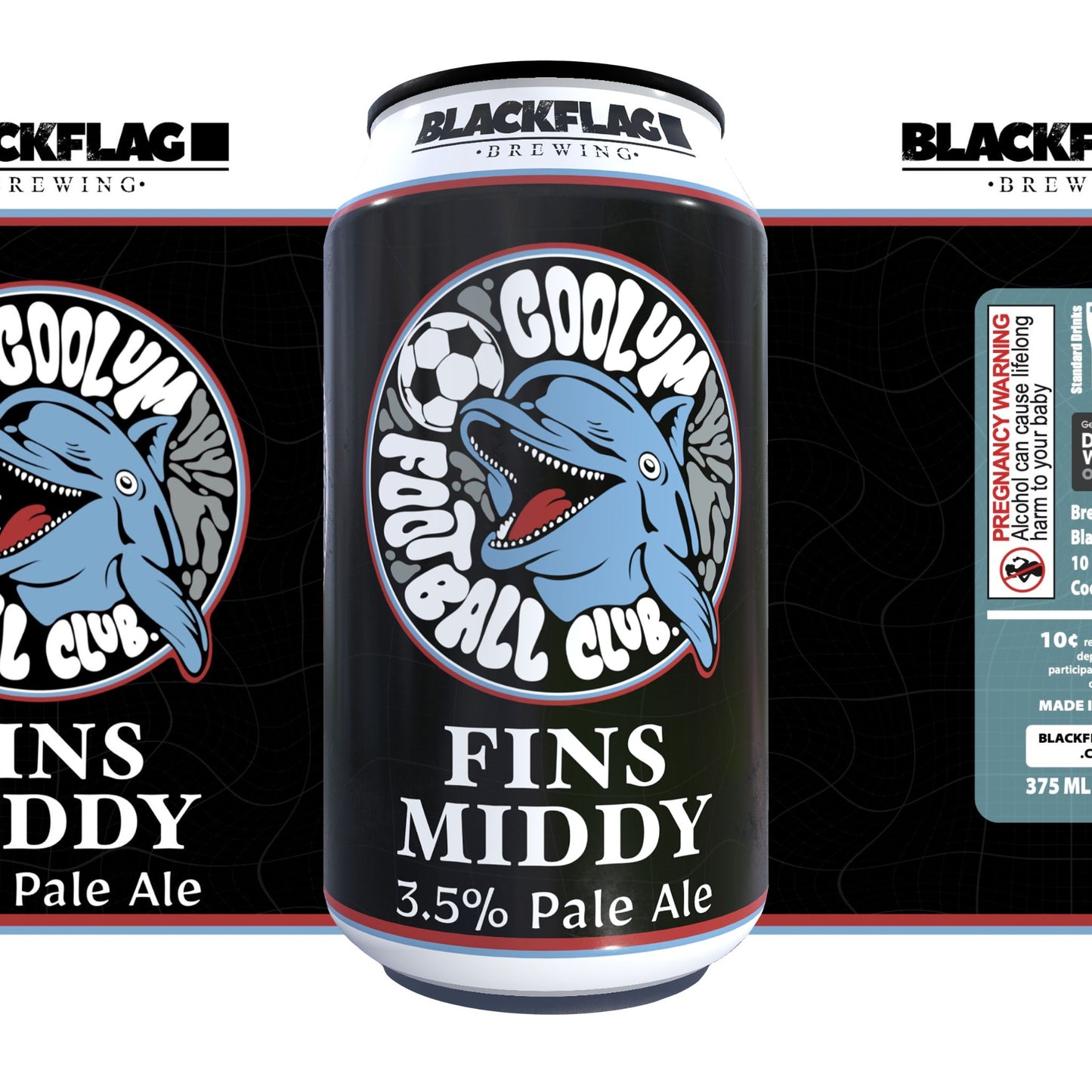 Blackflag Coolum FC Fins Middy