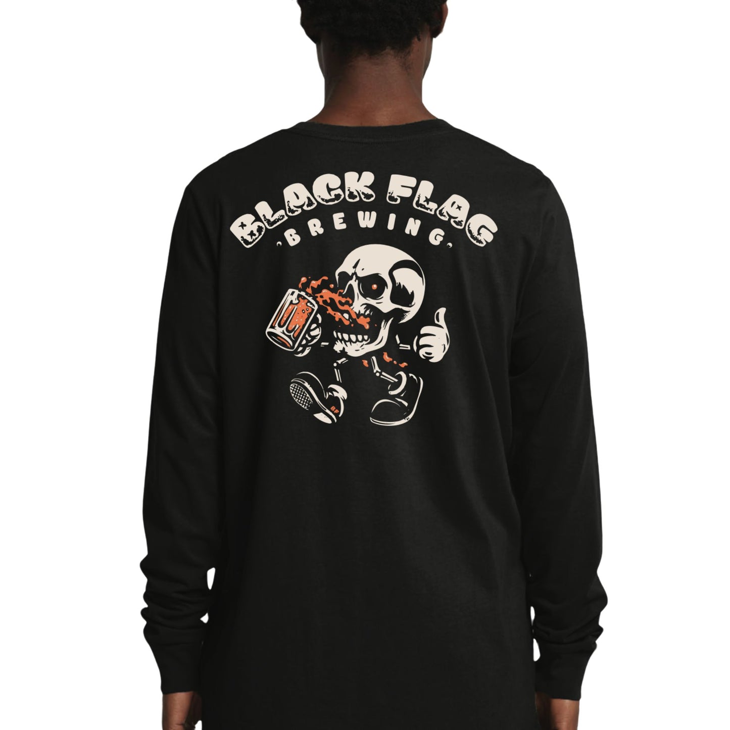 Blackflag Skull It Long Sleeve Tee