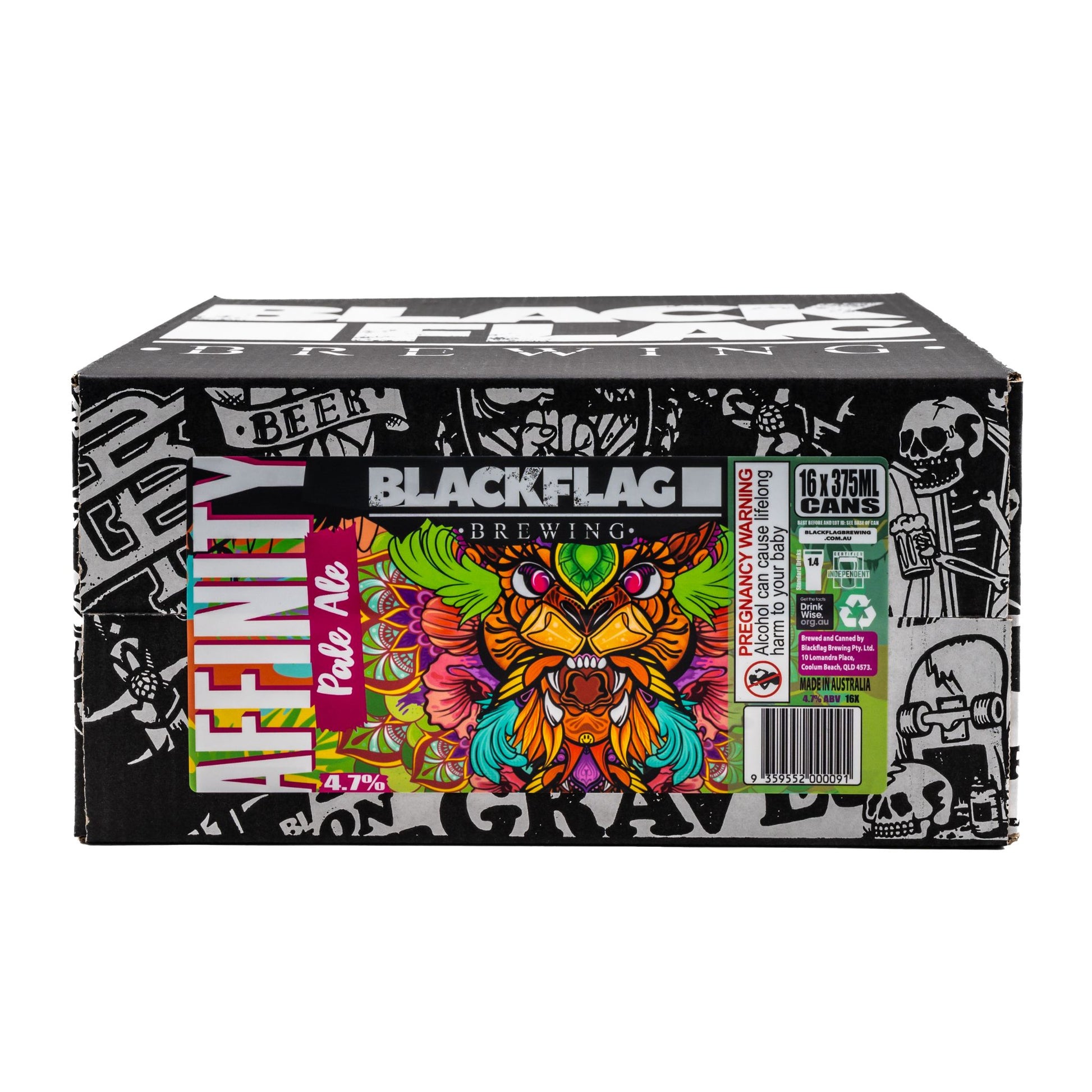 Blackflag Brewing Affinity Pale Ale Carton