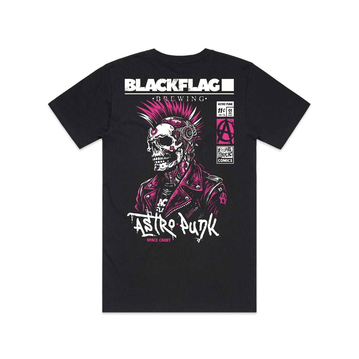Blackflag Astro Punk Space Cadet Tee Back