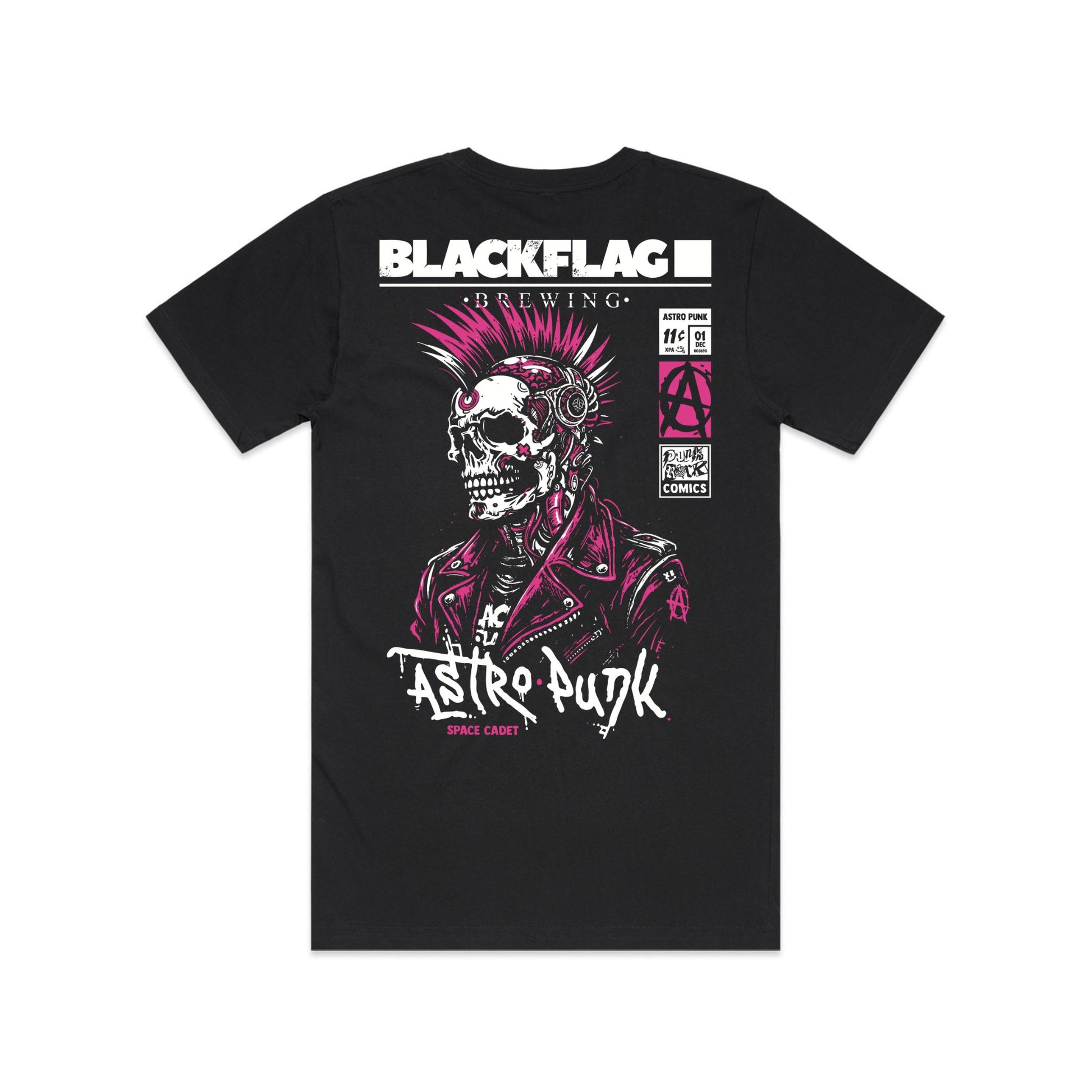 Blackflag Astro Punk Space Cadet Tee Back