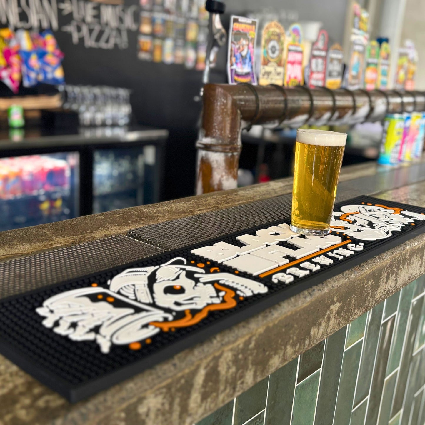 Blackflag Rubber Bar Mat