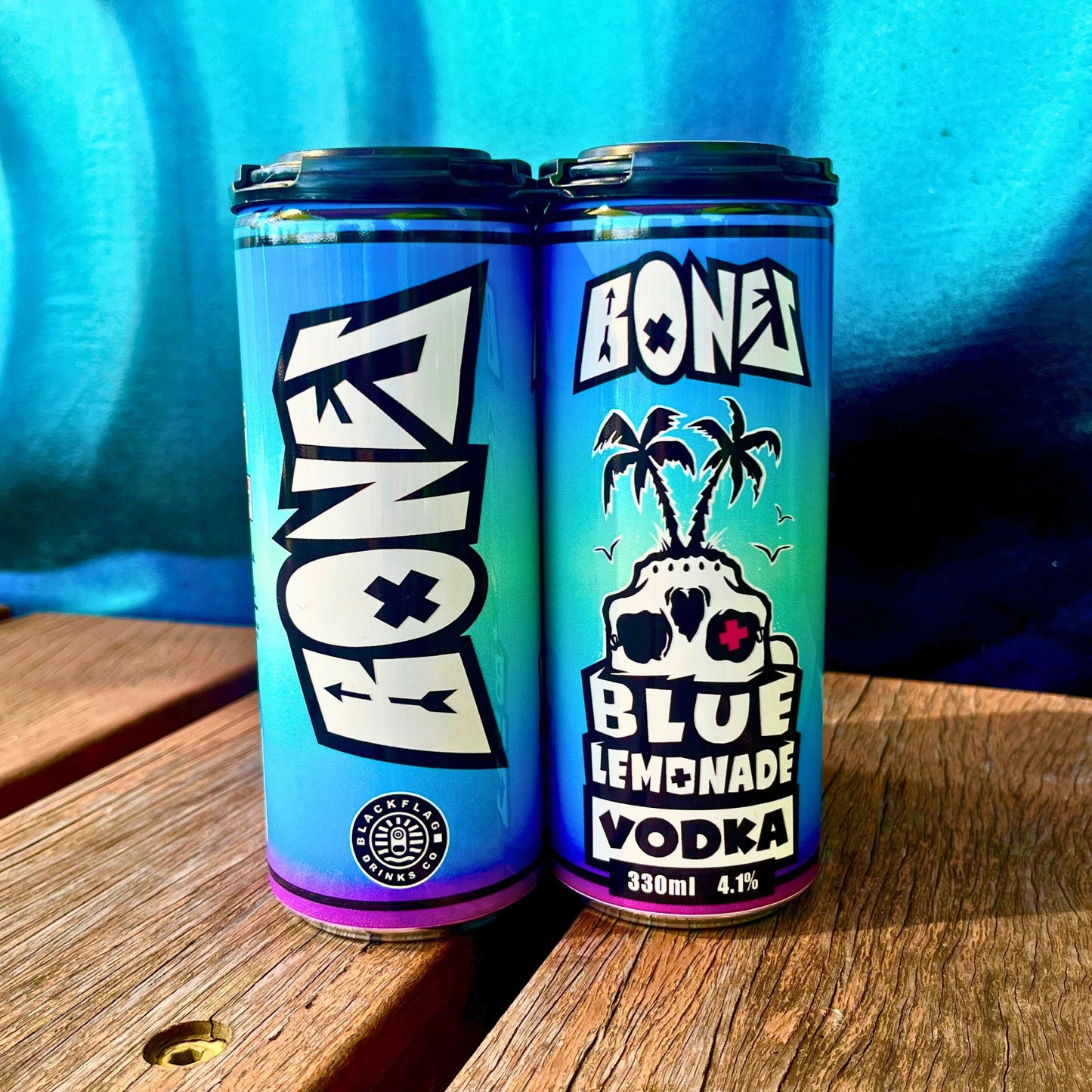 Bones Vodka Blue Lemonade