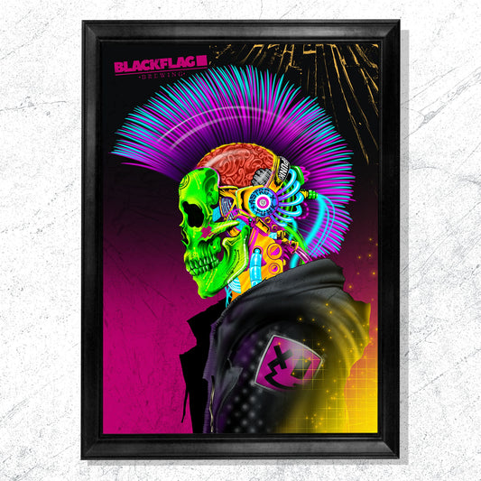 Blackflag Artist Series Posters: Astro Punk