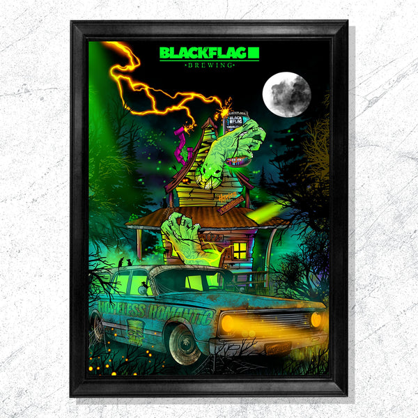 Artist Series Poster: Hopeless Romantic – Blackflag Brewing