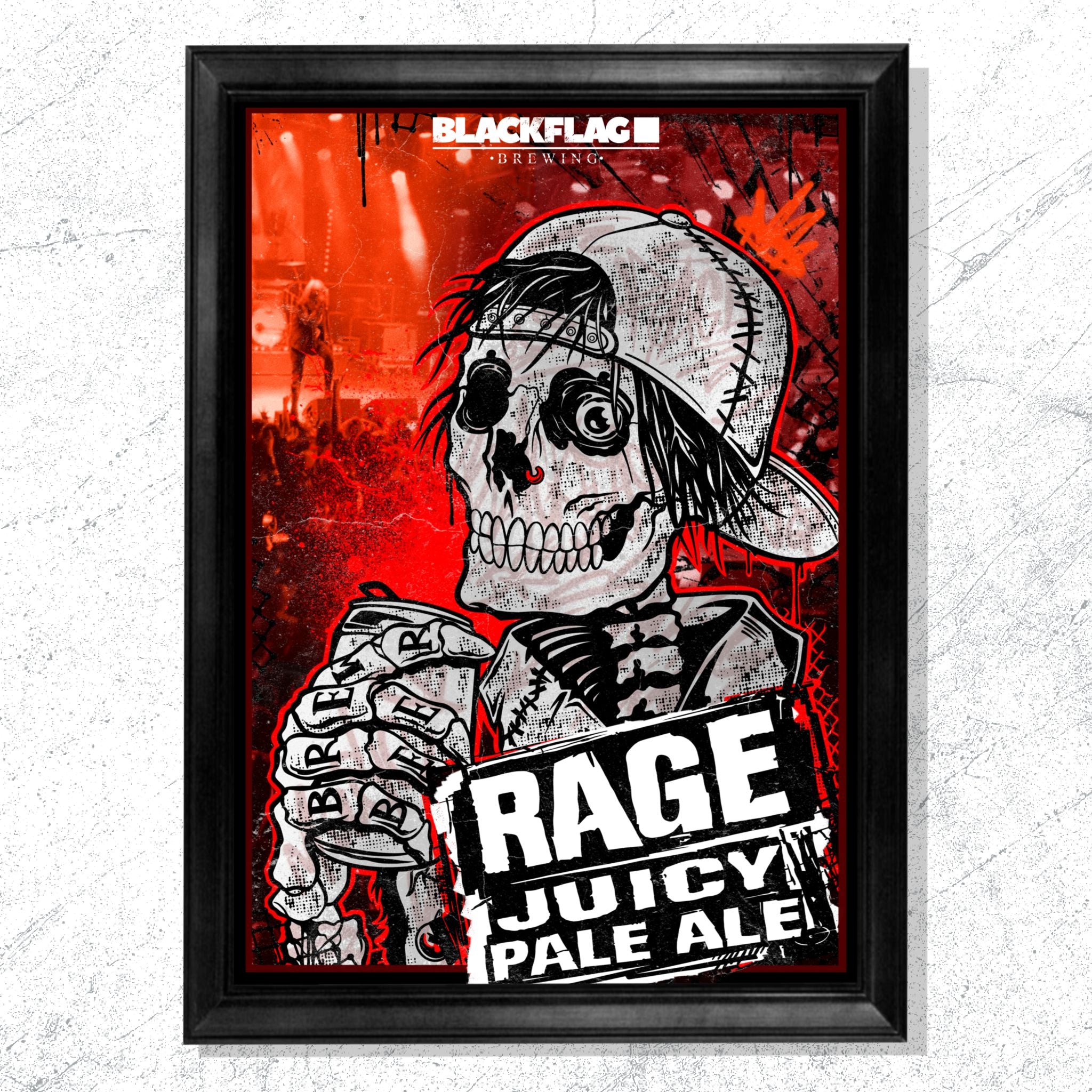 Artist Series Poster: Rage – Blackflag Brewing