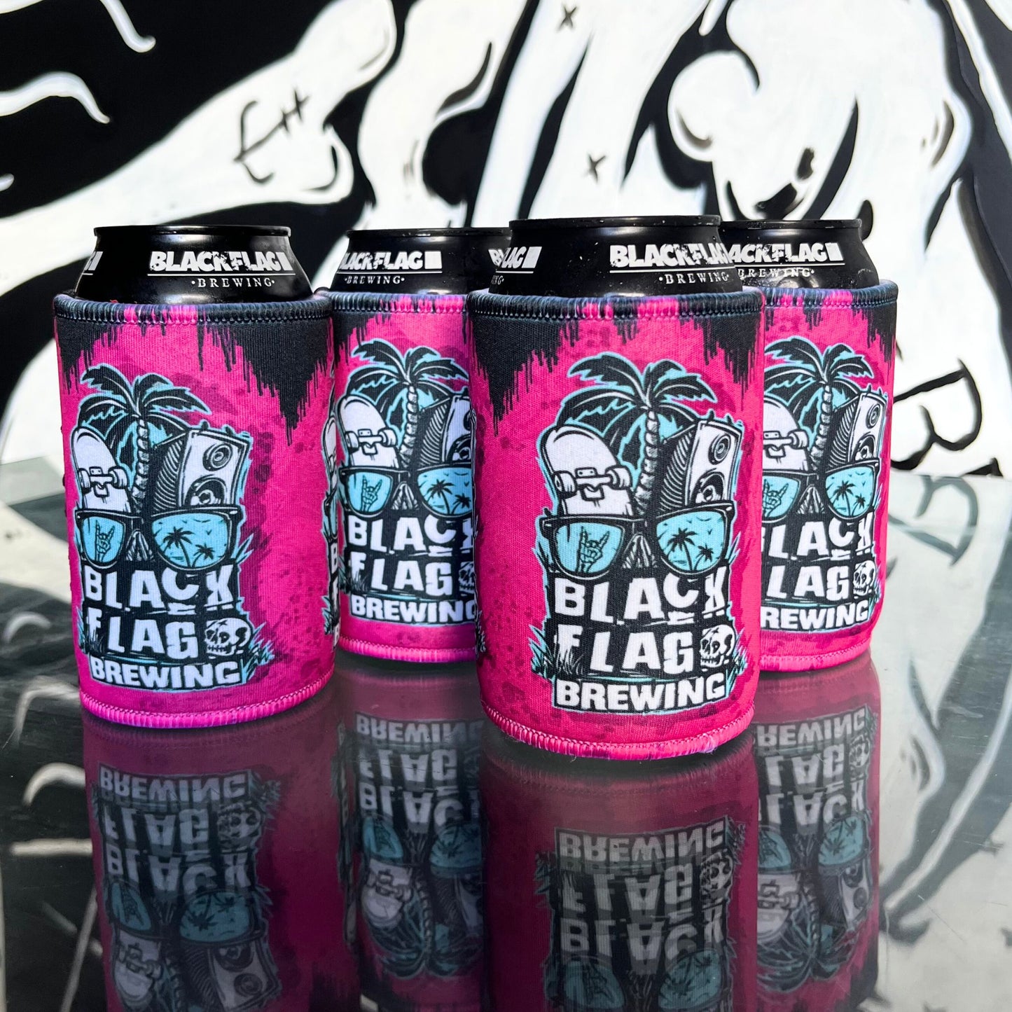 Shady Palms Stubby Cooler