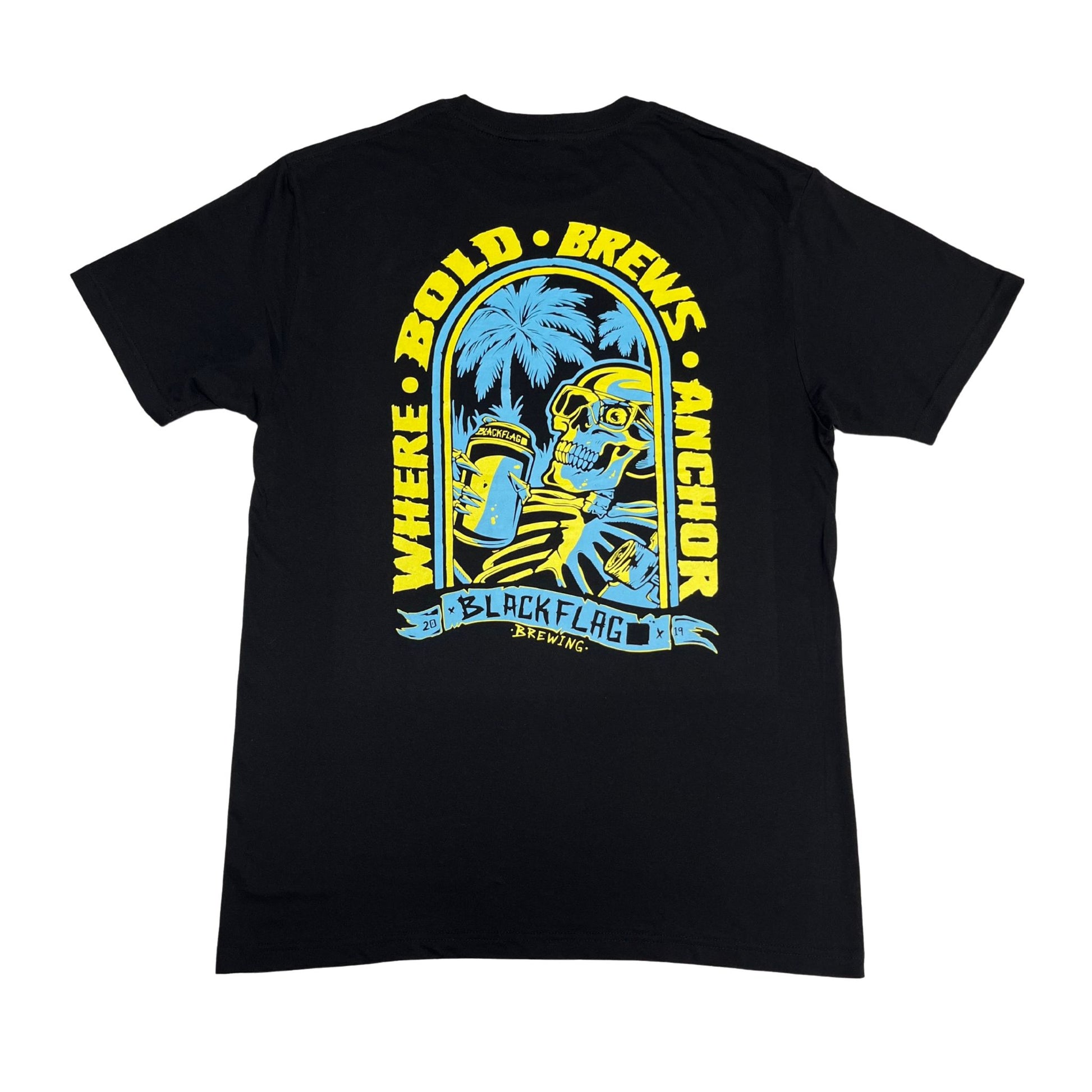 Blackflag Where Bold Brews Anchor Tee