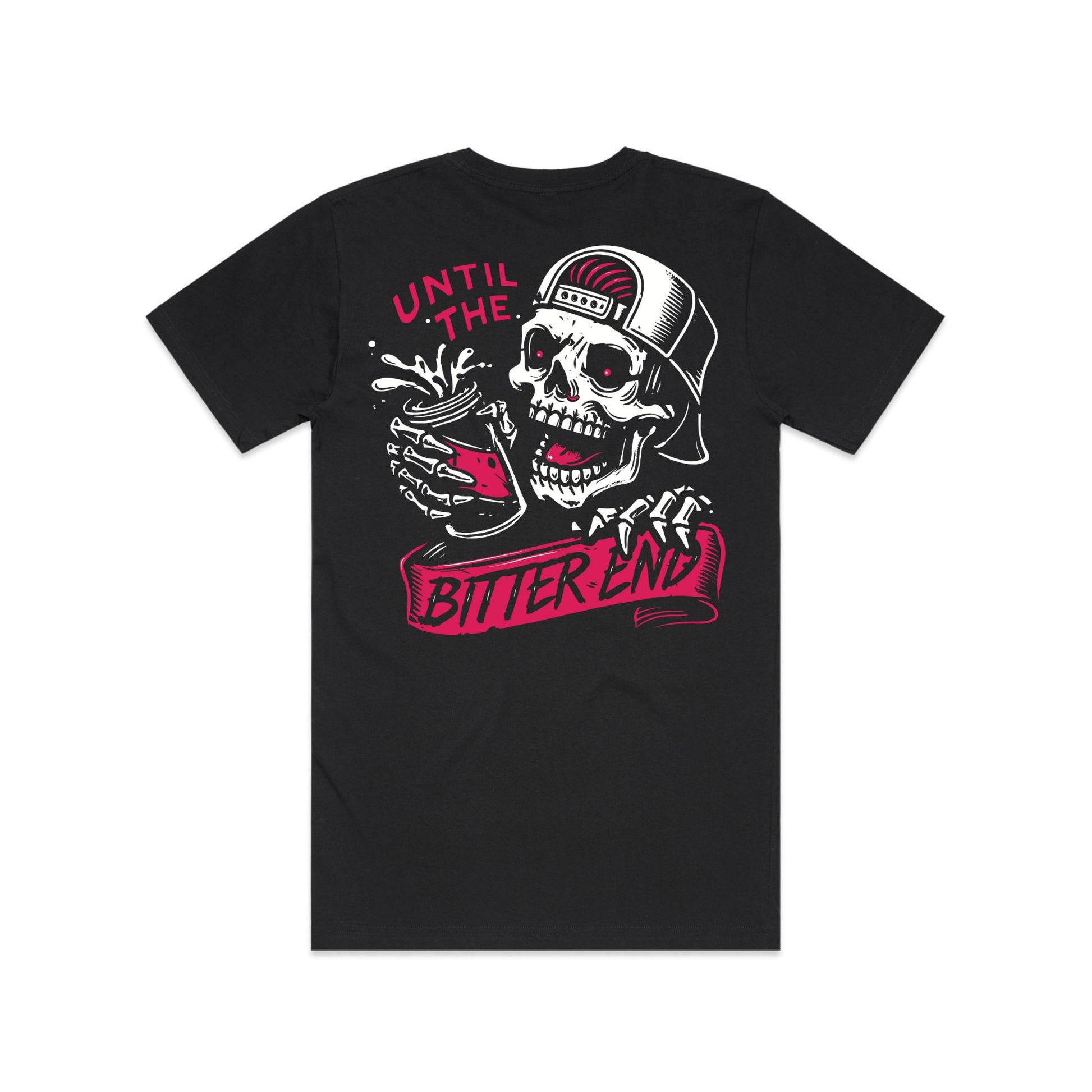 Blackflag Brewing Until The Bitter End Tee Back