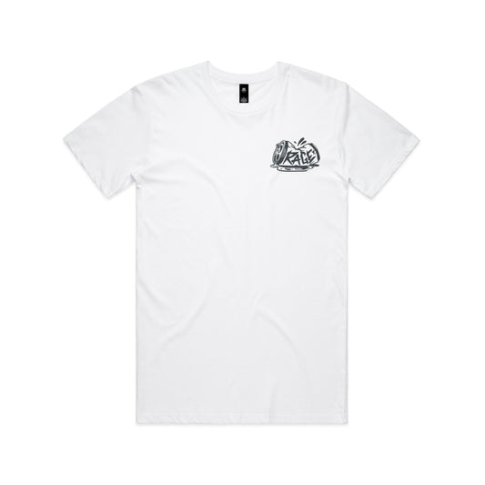 Blackflag Brewing White Rage Tee Front