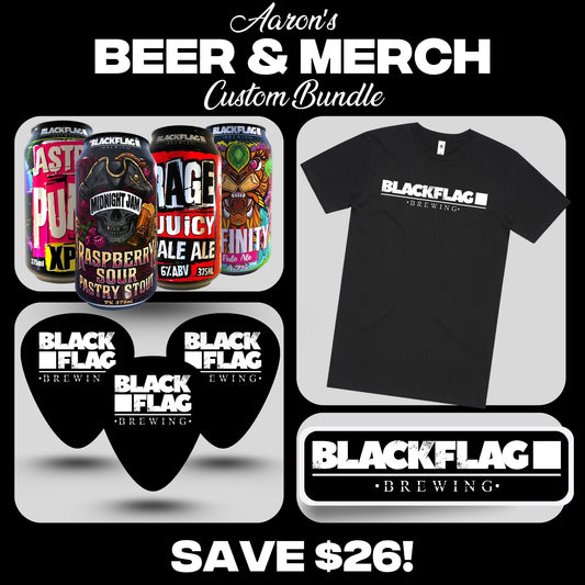 Aaron's Custom Beer & Merch Bundle