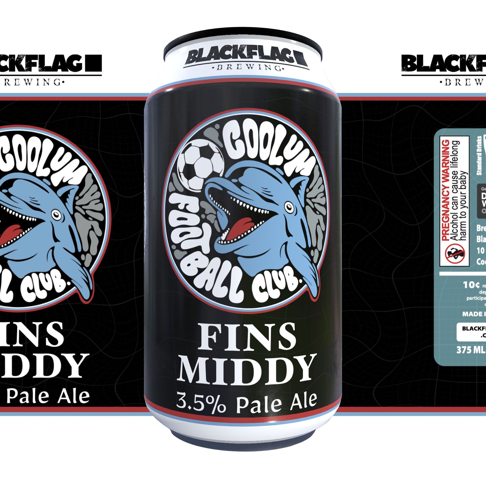 Blackflag Coolum FC Fins Middy