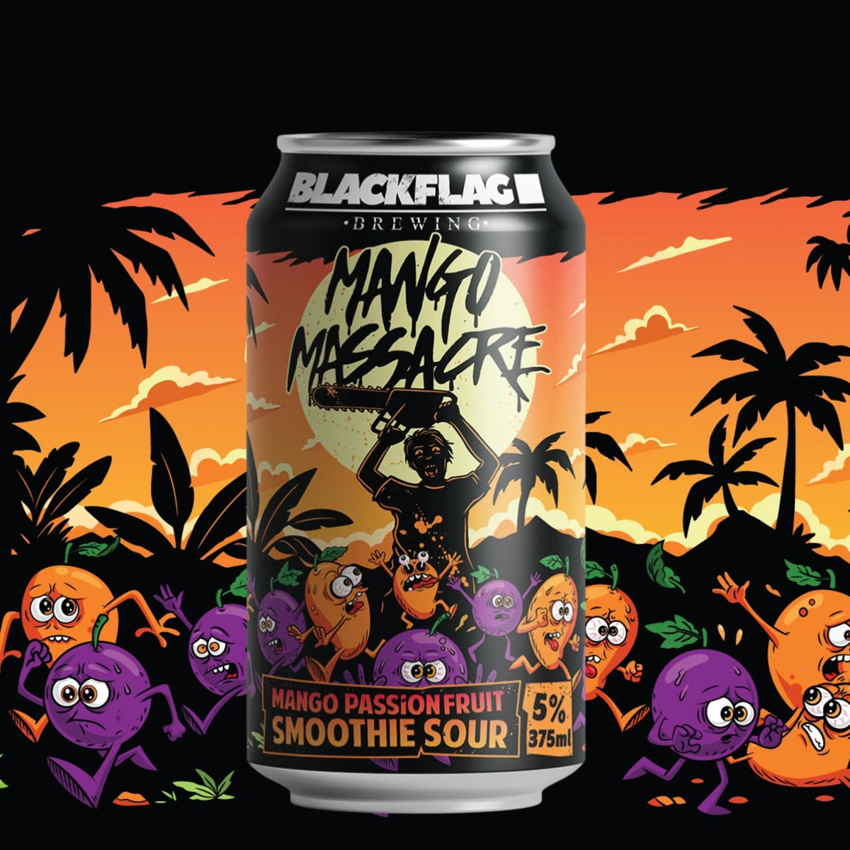 Mango Massacre Mango Passionfruit Smoothie Sour