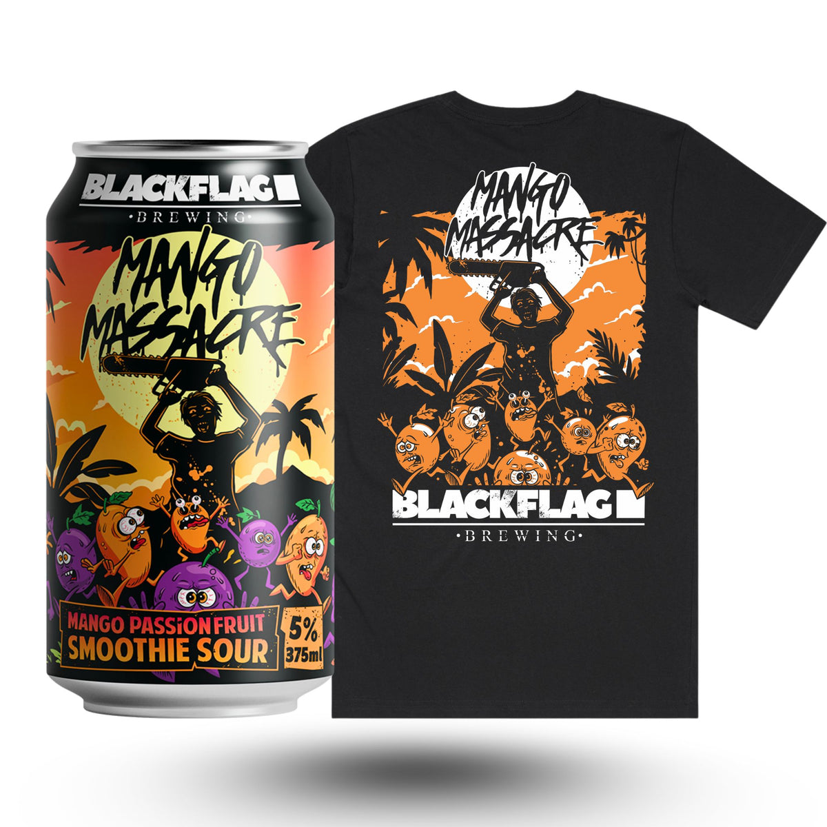 Blackflag Mango Massacre Beer & Tee Pack