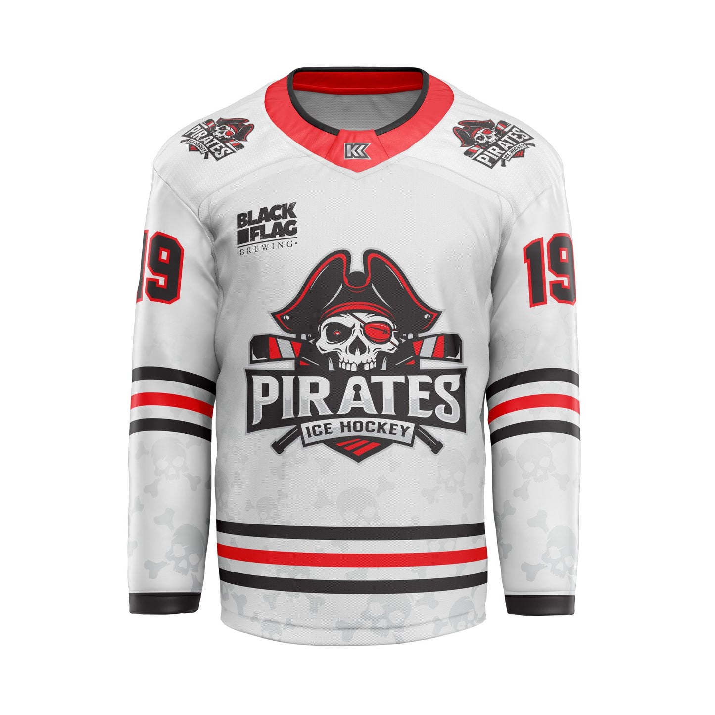 Brisbane Pirates Away Custom Jersey Front