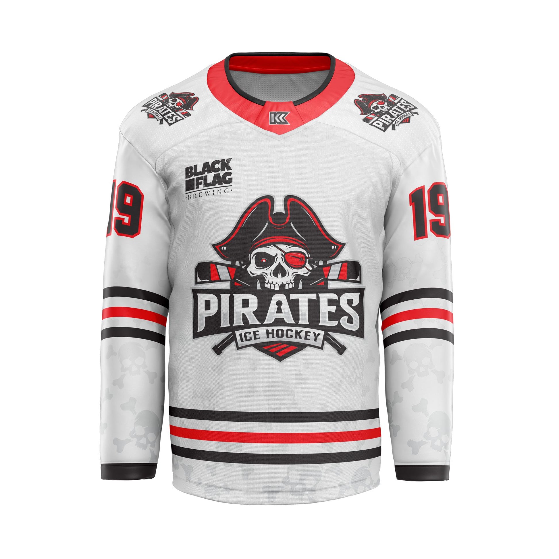 Brisbane Pirates Away Custom Jersey Front