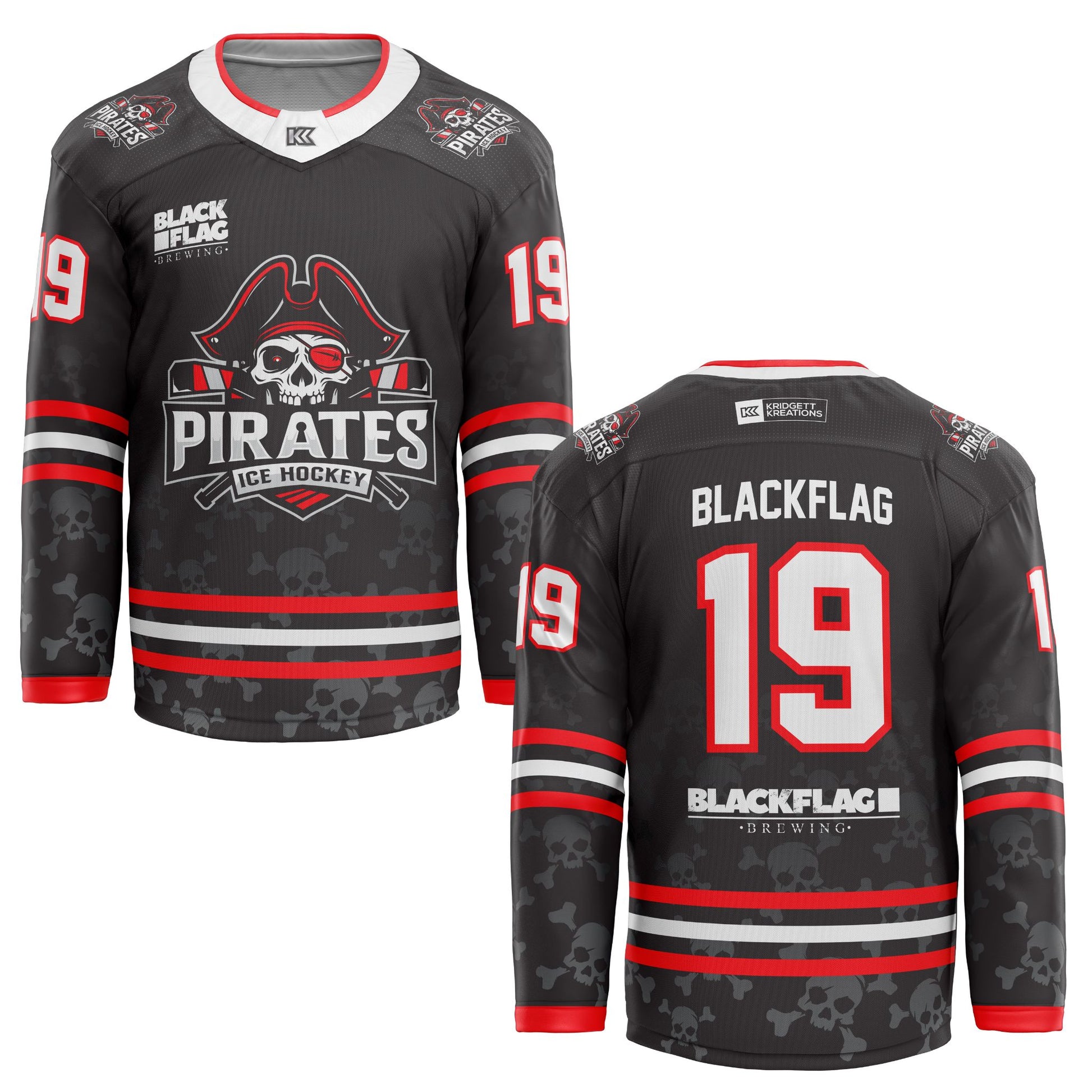 Brisbane Pirates Home Custom Jersey